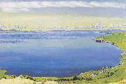 Ferdinand Hodler, Genfersee von Chexbres aus